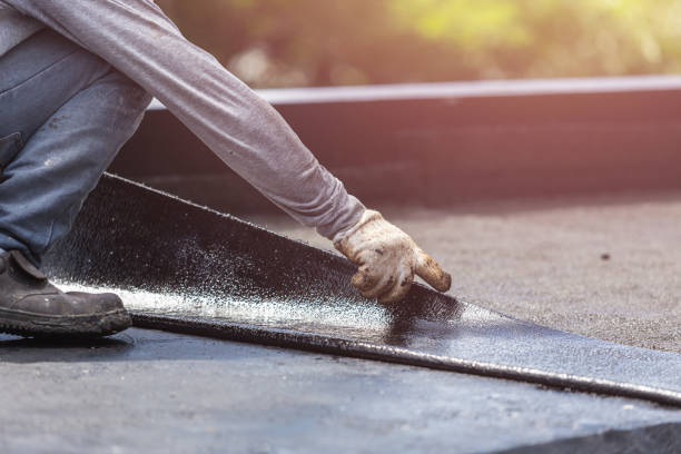 Professional Basement Waterproofing technician working in Highland Park, IL